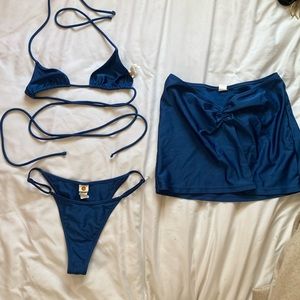 Tropic of C bikini & skirt set